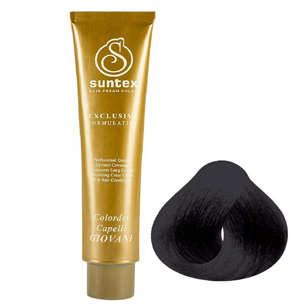 رنگ مو سانتکس شماره 1.1 مدل 2023 حجم 120 میلی لیتر رنگ مشکی پر کلاغی