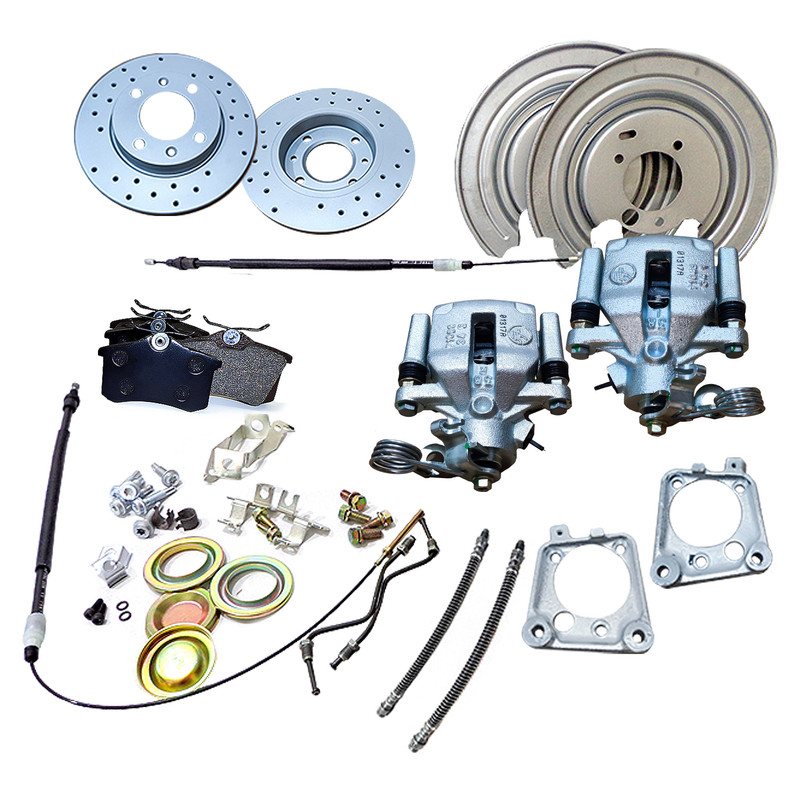 لوازم ترمز دیسکی چرخ عقب هیدیکا مدل HIDIKAT012 مجموعه 26 عددی