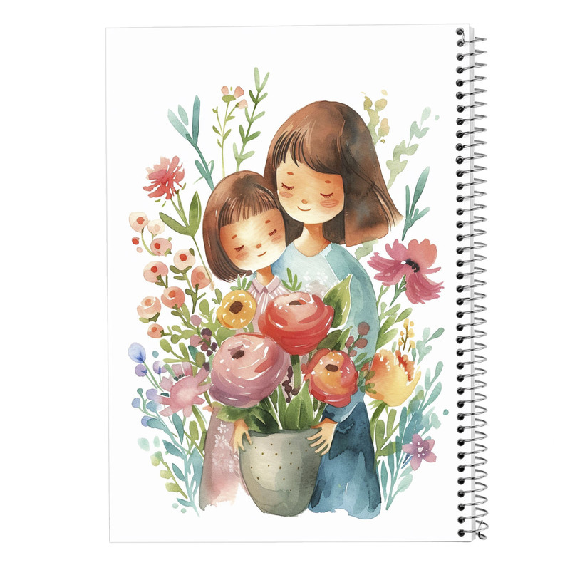 خرید و قیمت دفتر مشق 50 برگ مدوپد مدل دخترانه کد DF15878