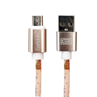 کابل تبدیل USB به microUSB ارلدام مدل EC-21 طول 1 متر