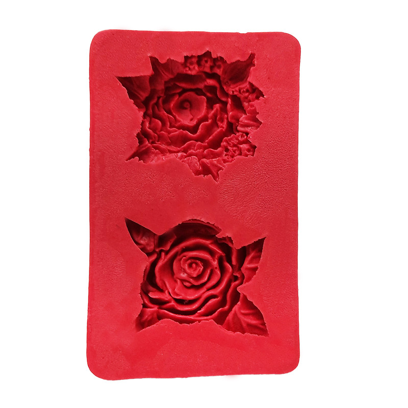 قالب فوندانت سورنا پارت طرح گل Mhr-457