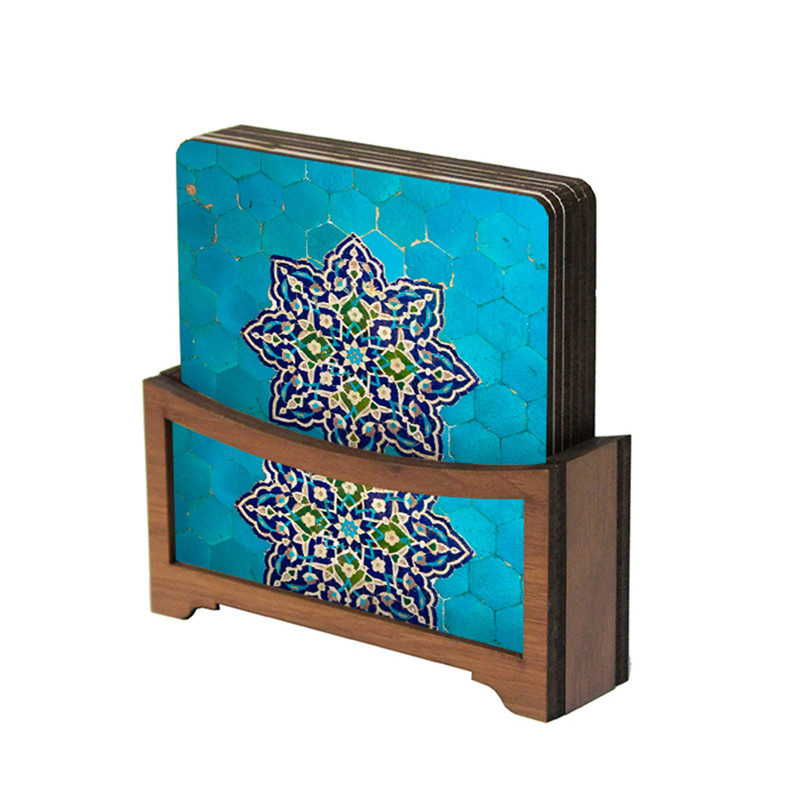 زیر لیوانی تهران جی اف ایکس مدل ZL-3259 بسته 6 عددی