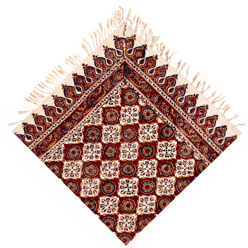 روميزي قلمكار عطريان طرح كاشي كد G388