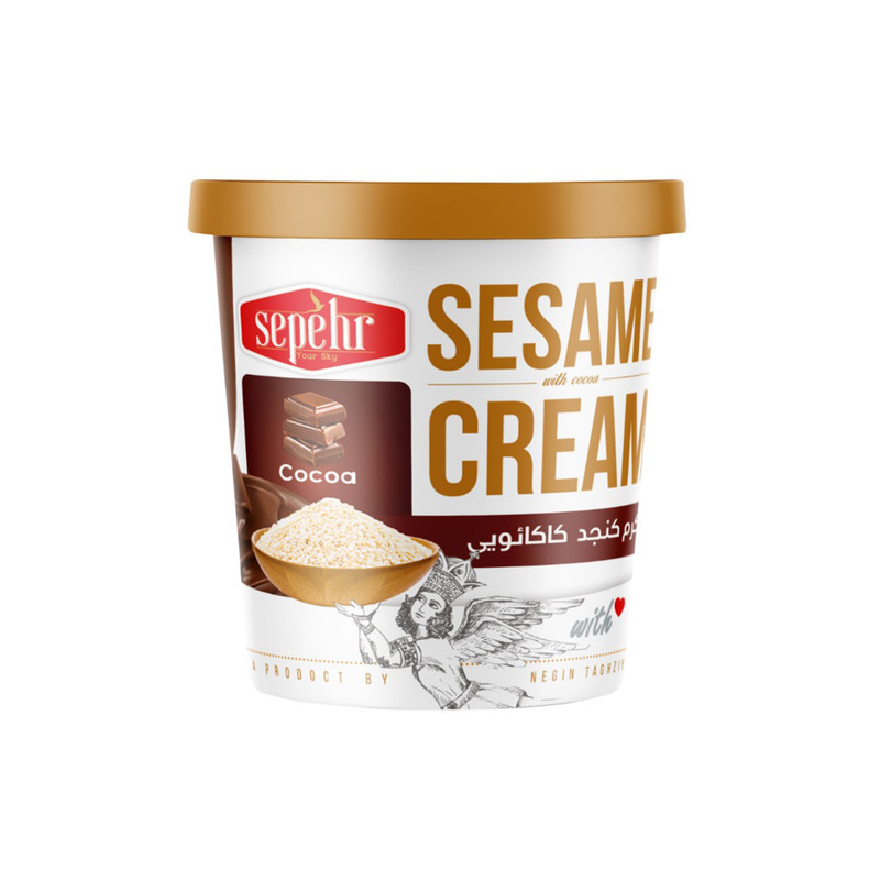 خرید و قیمت کرم کنجد کاکائویی سپهر - 180 گرم