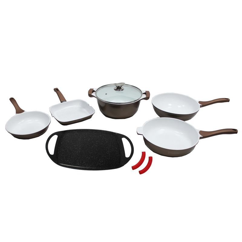 خرید و قیمت سرویس پخت و پز 9 پارچه رویالتی لاین مدل RL-BS1009C