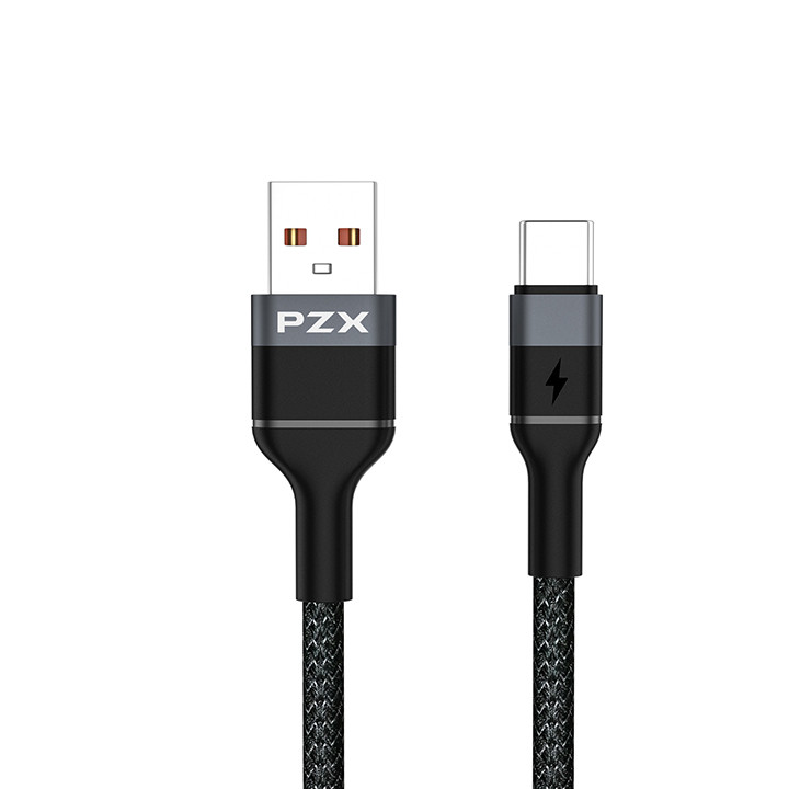 کابل تبدیل USB به USB-C پی زد ایکس مدل V206s طول 1 متر