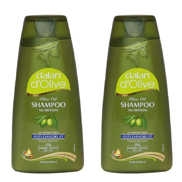 شامپو مو دالان مدل Anti-Dandruff حجم 400 میلی لیتر مجموعه 2 عددی