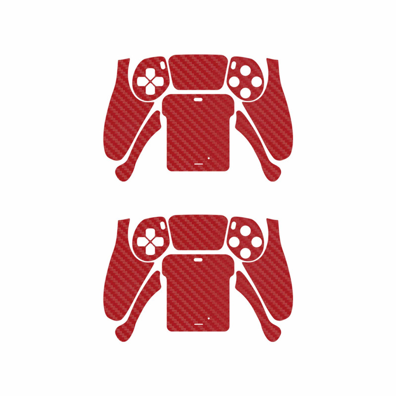 برچسب دسته بازی PS5 مدل Red-Fiber بسته دو عددی