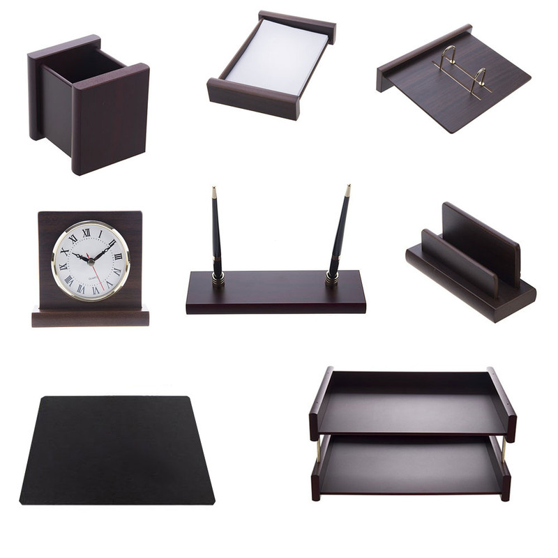 ست لوازم اداری رومیزی مدل 8243bestarzdx مجموعه 8 عددی