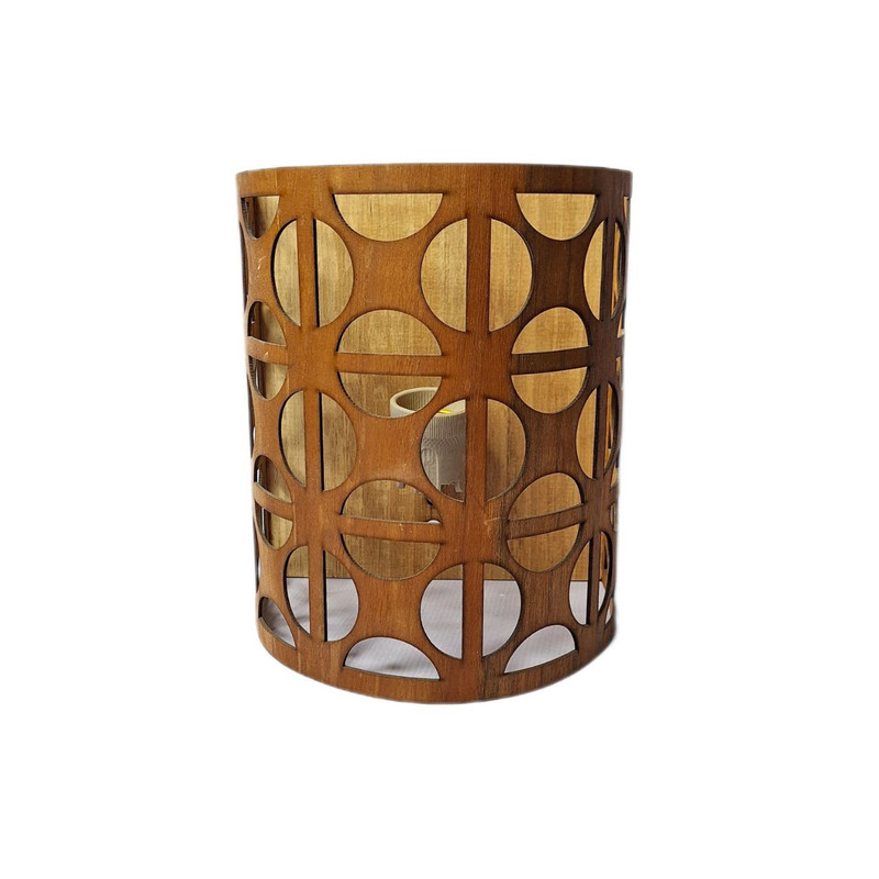 لوستر تزئینی مدل چوبی کد 02