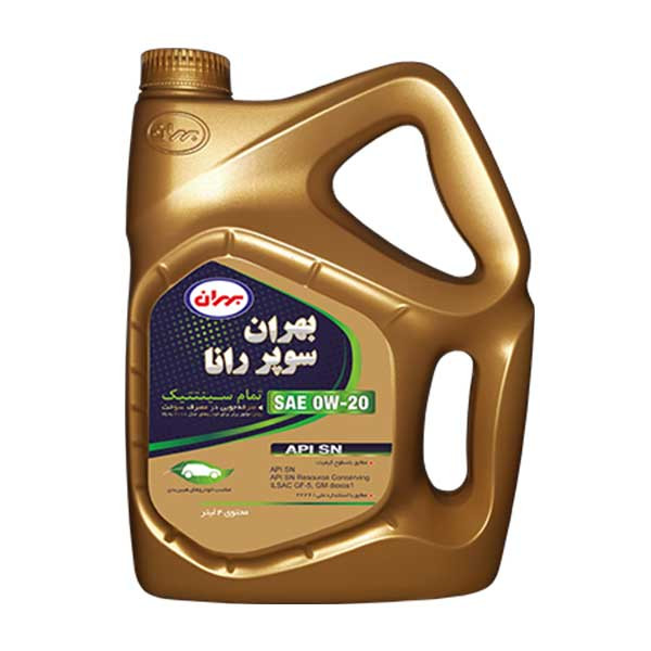 خرید و قیمت روغن موتور خودرو بهران مدل Rana SAE 20W50 حجم چهار لیتر