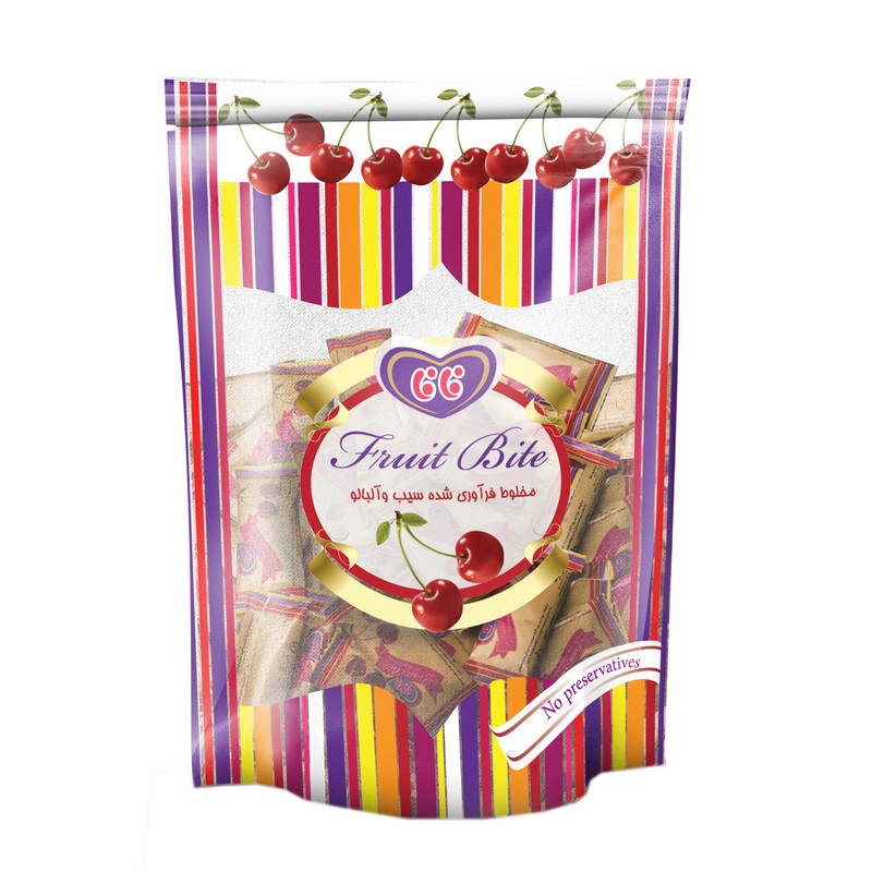 خرید و قیمت لواشک پذیرایی سیب و آلبالو فافا مقدار 300گرم