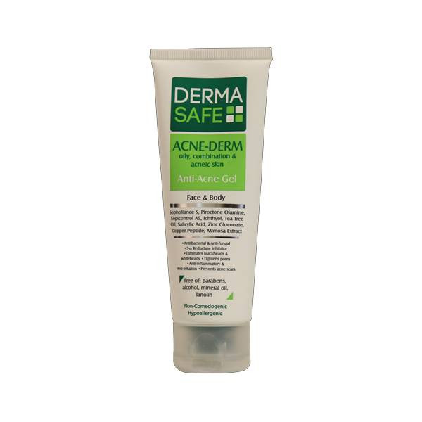 خرید و قیمت ژل ضد جوش درماسیف مدل Acne Derm حجم ۷۵ میلی لیتر