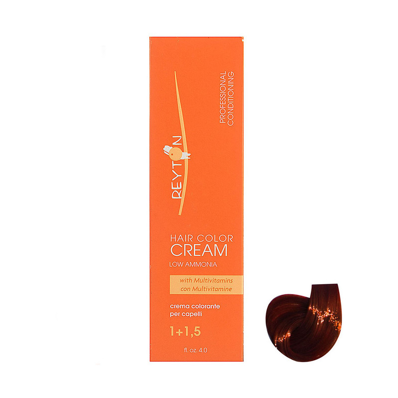 رنگ مو ریتون سری Copper And Bronze مدل Blonde شماره 7.4 حجم 120 میلی لیتر رنگ بلوند مسی