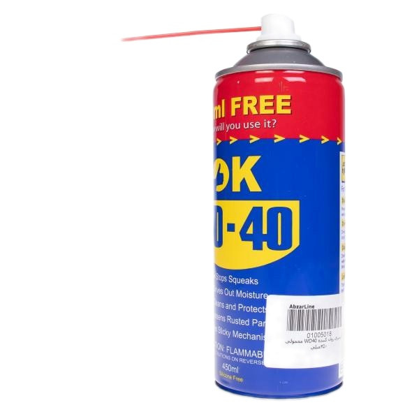 اسپری روان کننده اوکی مدل دبلیو دی فورتی حجم 450 میلی لیتر بسته 5 عددی