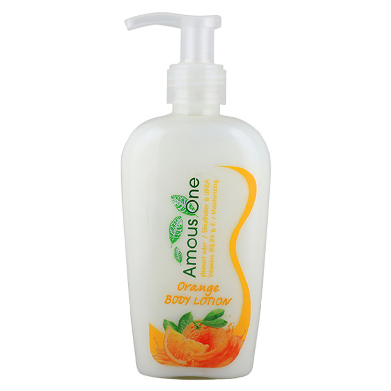 خرید و قیمت لوسیون بدن آموس وان مدل پرتقال حجم 200 میلی لیتر