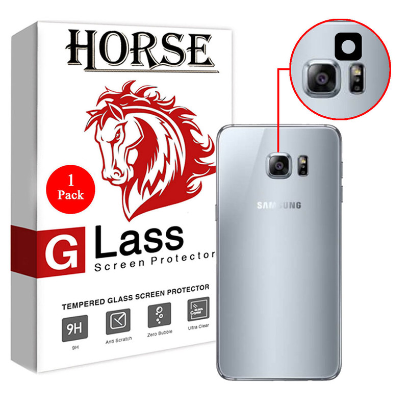 محافظ لنز دوربین سرامیکی هورس مدل HBL مناسب برای گوشی موبایل سامسونگ Galaxy S6 Plus