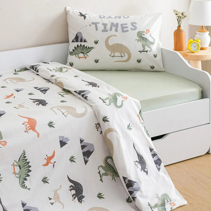 سرویس روتختی ال سی دابلیو هوم مدل Dinozor یک نفره سه تکه