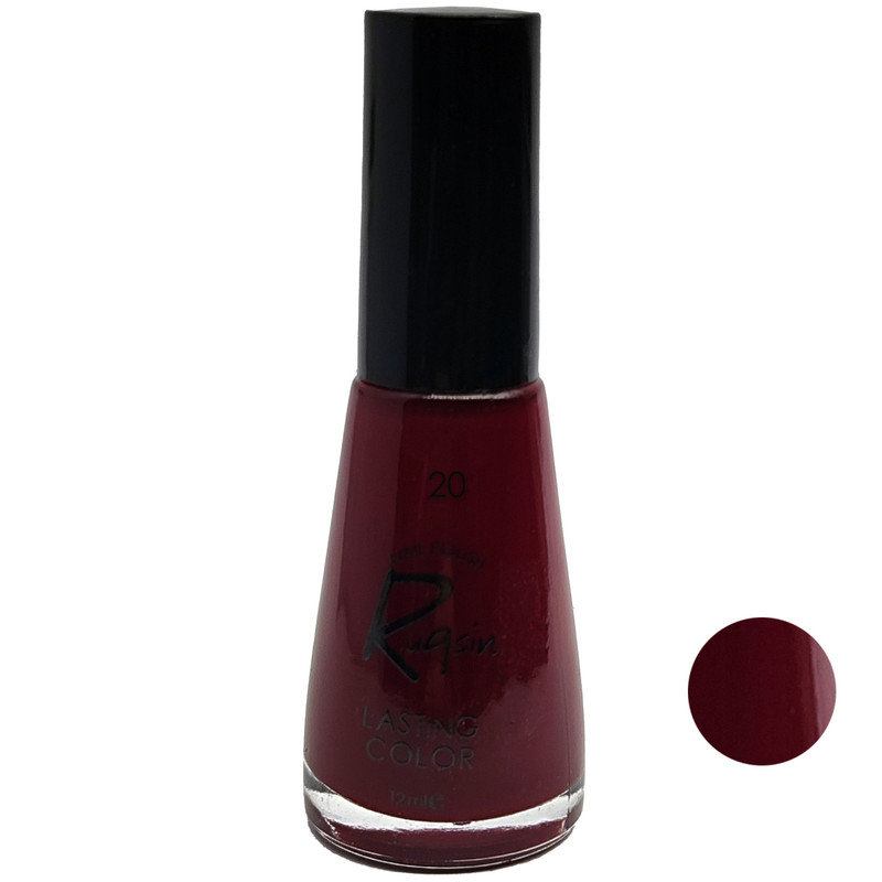 خرید و قیمت لاک ناخن راکسین مدل شاین کد 20