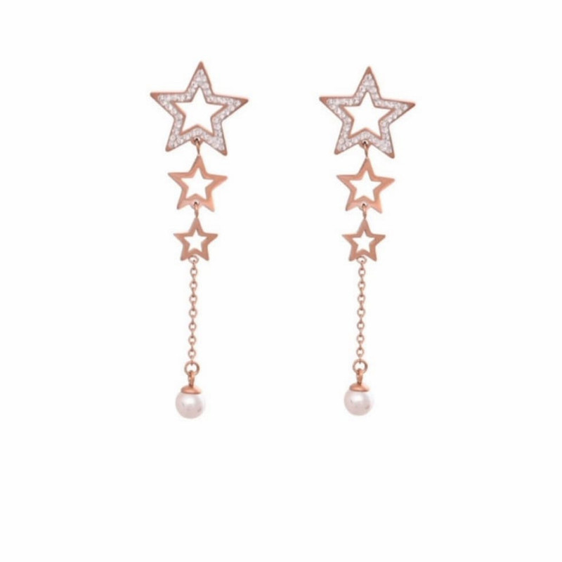 گوشواره زنانه ماصرم طرح ستاره کد ER2060