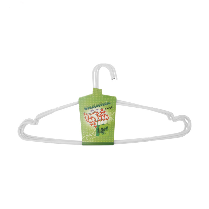 خرید و قیمت چوب لباسی شکیبا مدل Star W بسته 6 عددی