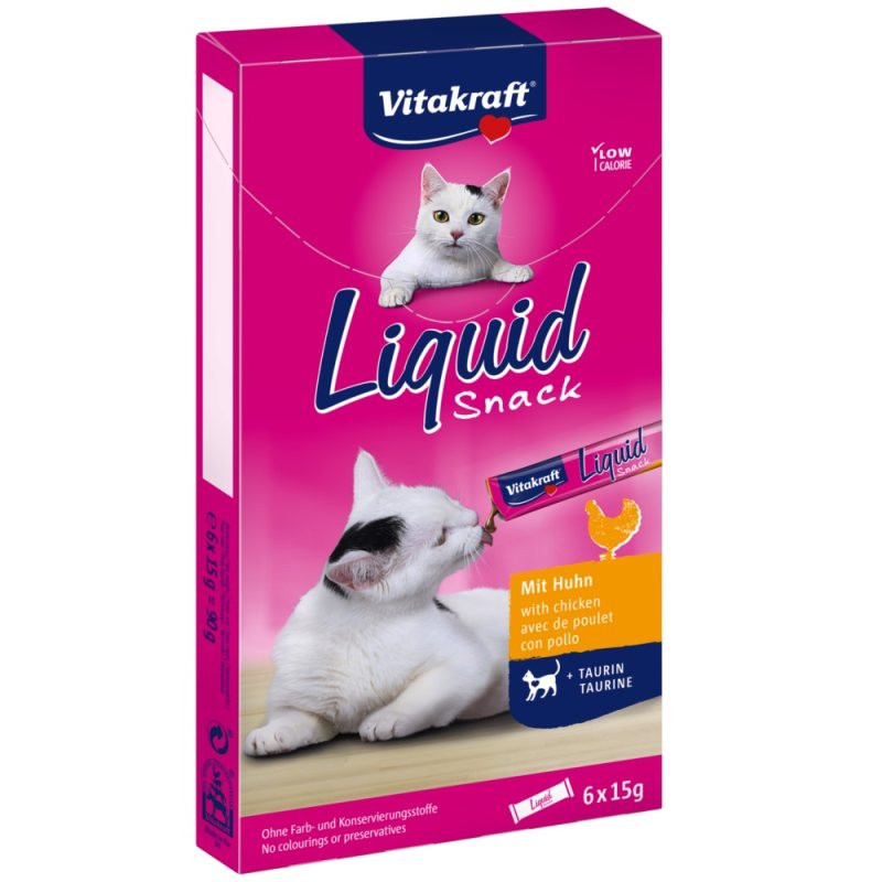 ستنی گربه ویتاکرافت مدل مرغ وزن 15 گرم بسته 6 عددی