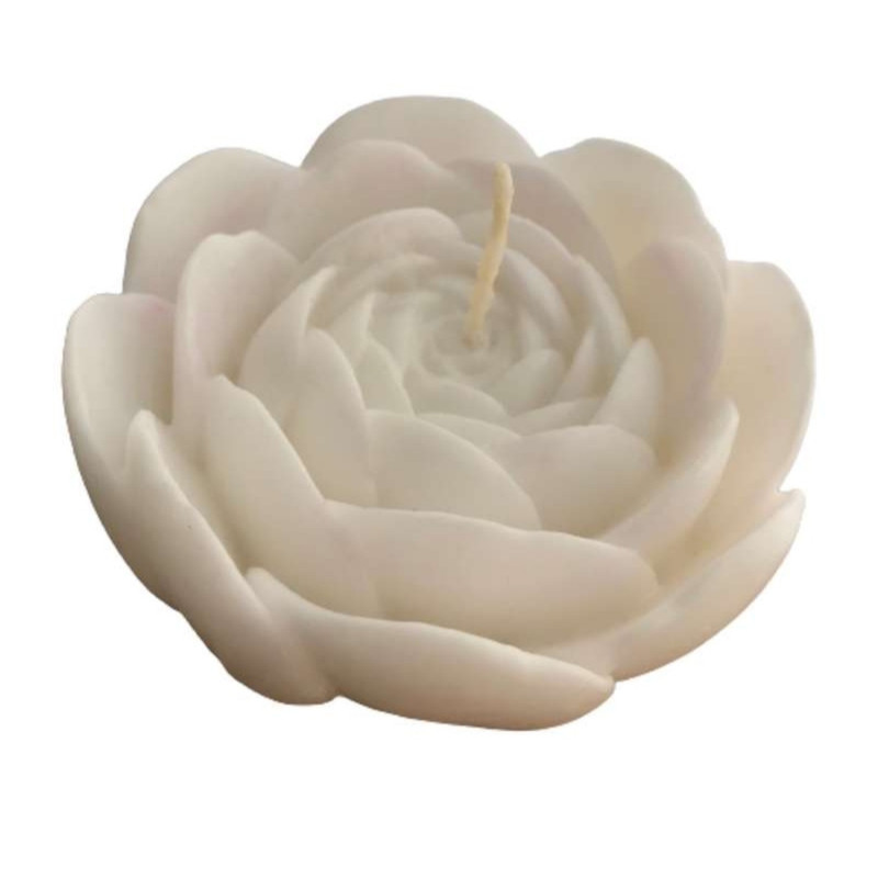 شمع دست ساز مدل پیونی