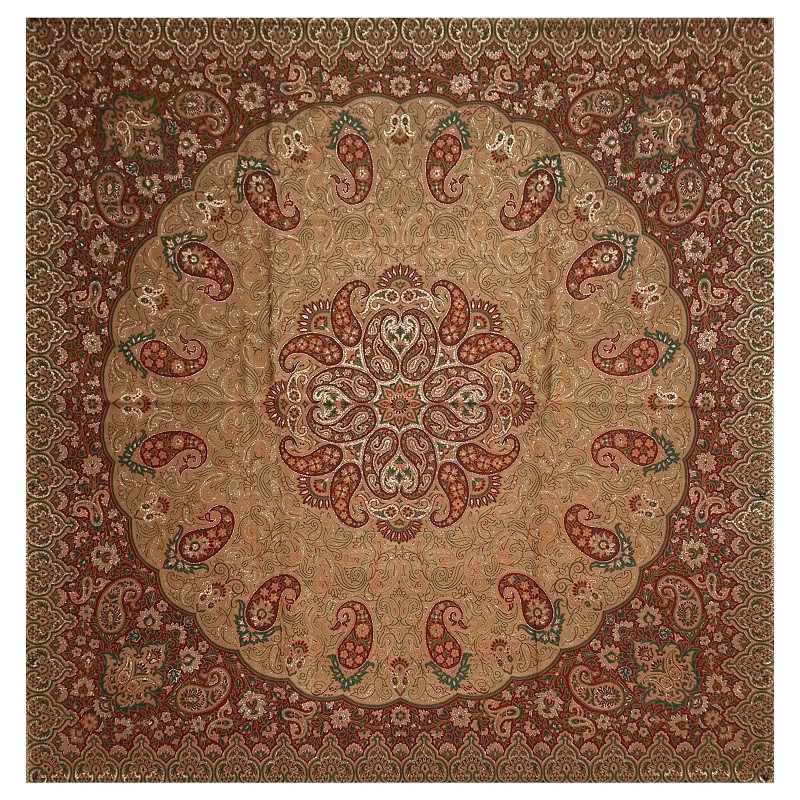 رومیزی ترمه مدل شاه پسند کد TRM15