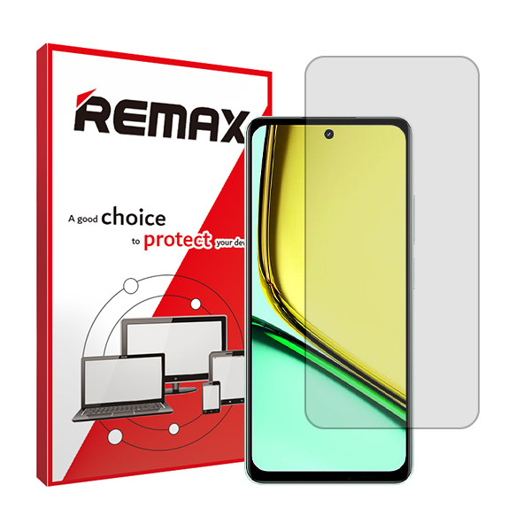 محافظ صفحه نمایش شفاف ریمکس مدل HyGEL مناسب برای گوشی موبایل ریلمی C67 4G