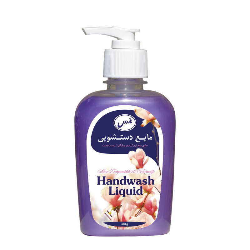 مایع دستشویی مَس مدل صدفی وزن 500 گرم
