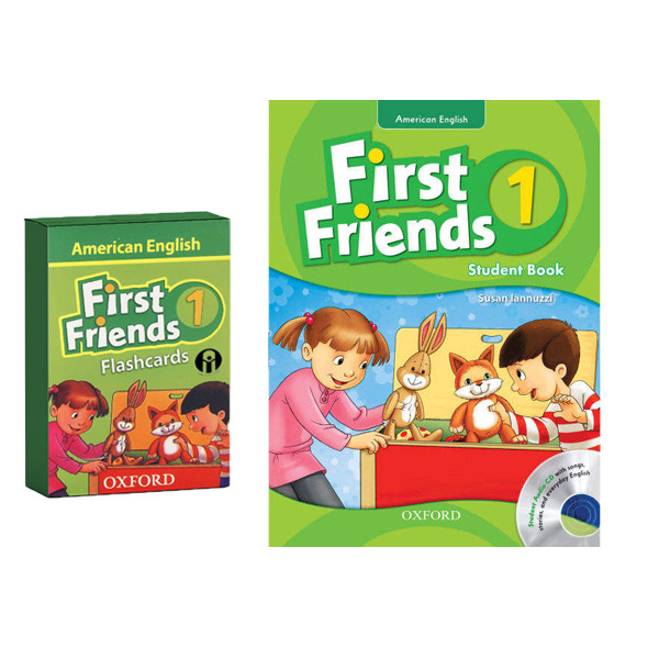 کتاب 1 First Friends اثر Susan Iannuzzi انتشارات الوند پویان به همراه فلش کارت