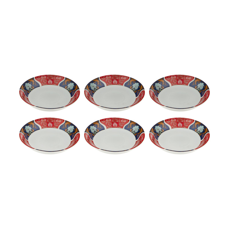 نعلبکی نسترن مدل S04 بسته 6 عددی