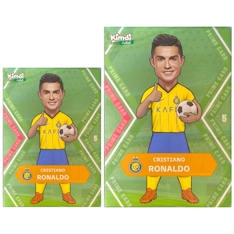 خرید و قیمت اسباب بازی زینتی کیمدی مدل رونالدو به هراه برچسب مجموعه 2 عددی