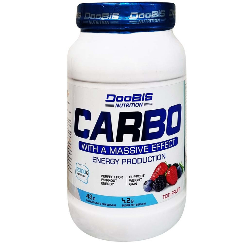 خرید و قیمت پودر کربو با طعم توتی فروتی دوبیس - 2000 گرم