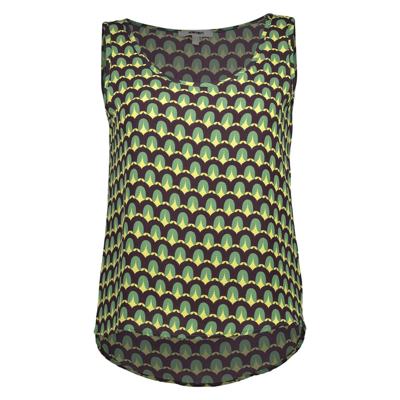 تاپ یقه گرد زنانه - کوتون