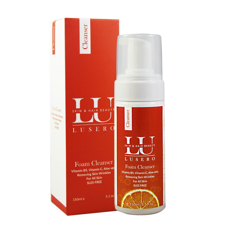 خرید و قیمت فوم شستشو صورت لوسرو مدل ویتامین C حجم 150 میلی لیتر