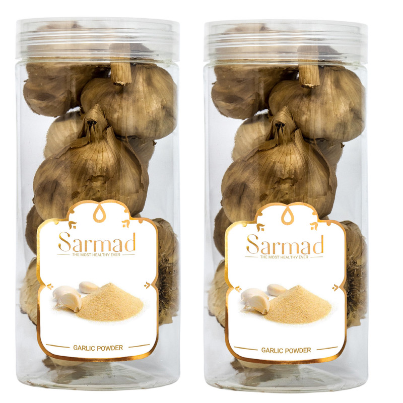 خرید و قیمت سیر سیاه ممتاز سرمد - 500 گرم بسته 2 عددی