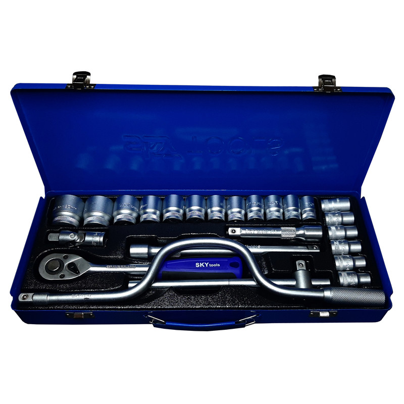 آچار وسری بکس اسکای مدل 9925-12 سایز 1/2 اینچ مجموعه 24 عددی