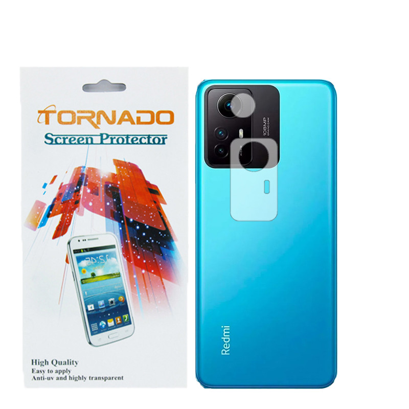 محافظ لنز دوربین تورنادو مدل نانوگلس مناسب برای گوشی موبایل شیائومی Note 12S بسته 40 عددی