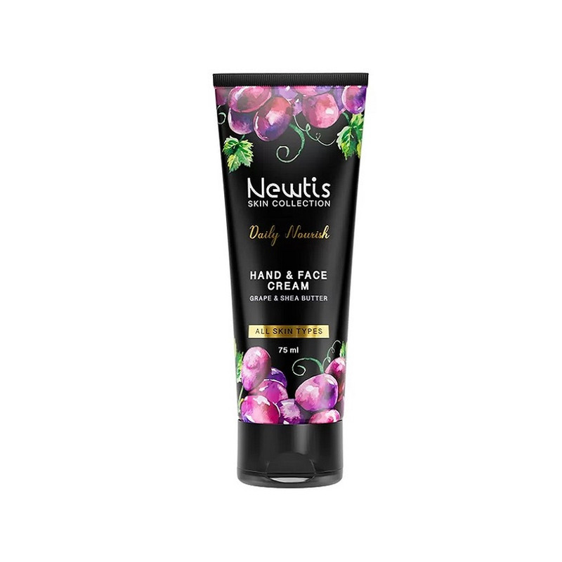 کرم مرطوب کننده نیوتیس مدل انگور و شی باتر مناسب انواع پوست حجم ۷۵ میلی لیتر