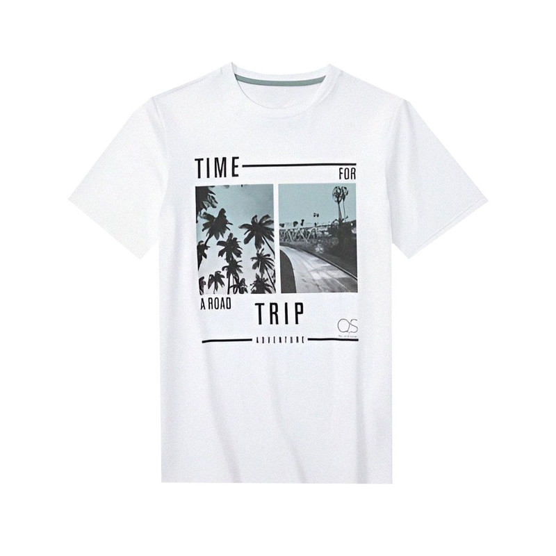 تی شرت آستین کوتاه پسرانه کیو اس مدل مسافرت