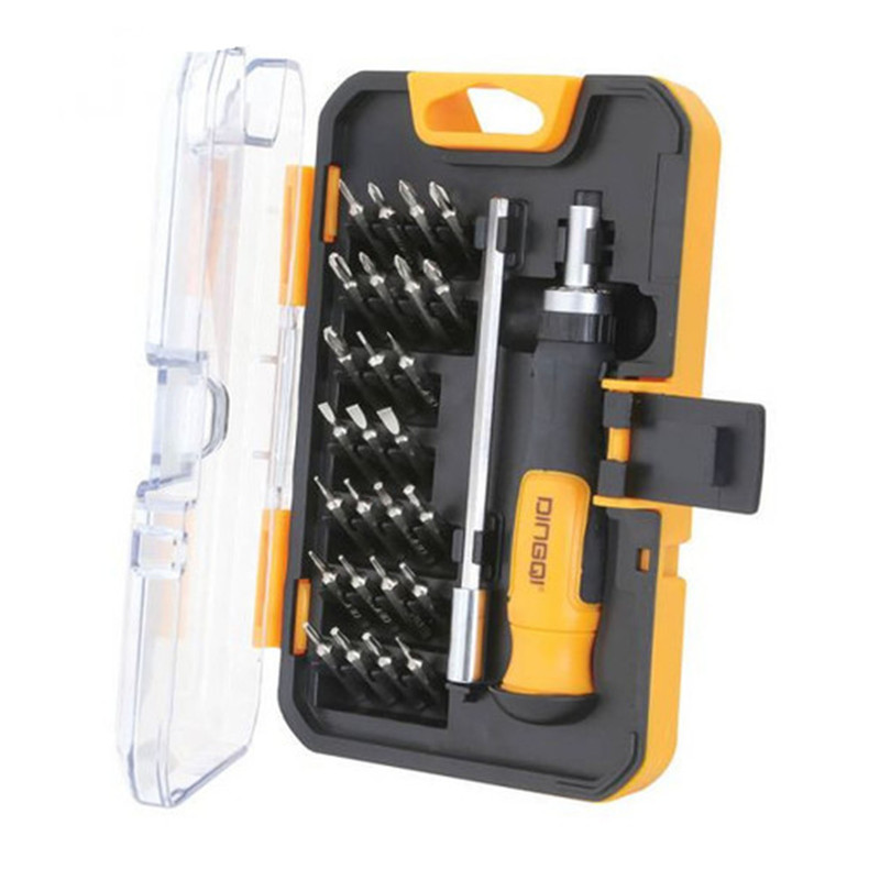 پیچ گوشتی دینگشی مدل 68628 مجموعه 28 عددی