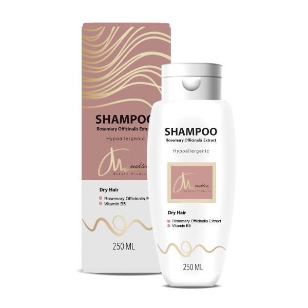 شامپو تقویت کننده و ترمیم کننده مو ماهتو مدل رزماری حجم 250 میلی لیتر