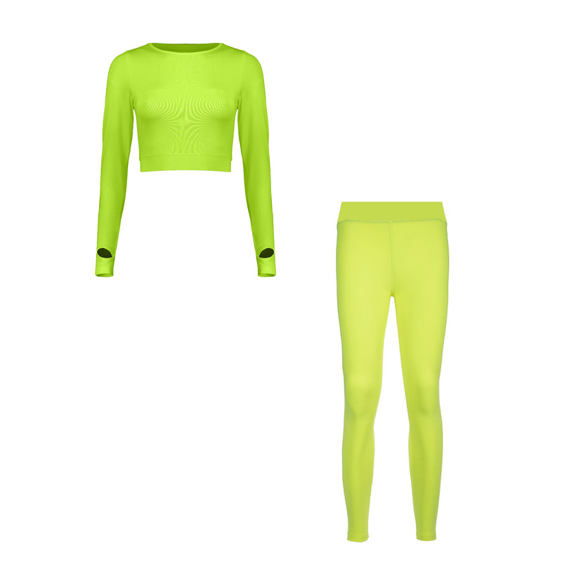 ست نیم تنه و شلوار ورزشی زنانه مدل 63-4101