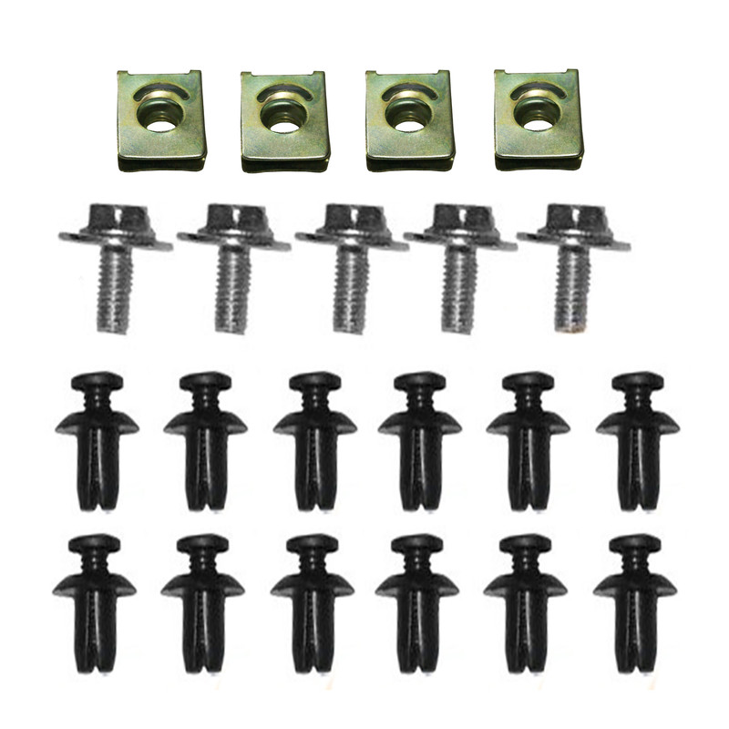 خار سپر جلو خودرو بیلگین مدل TB-F مناسب برای تیبا مجموعه 32 عددی