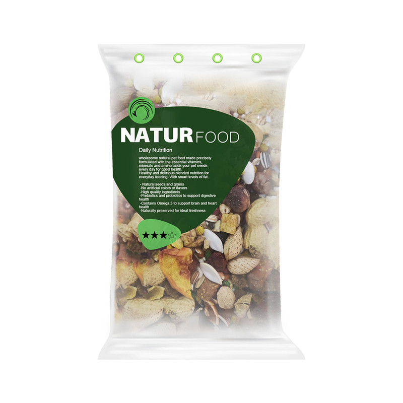 غذای طوطی ملنگو نیچرفود مدل 3 ستاره وزن 2 کیلوگرم