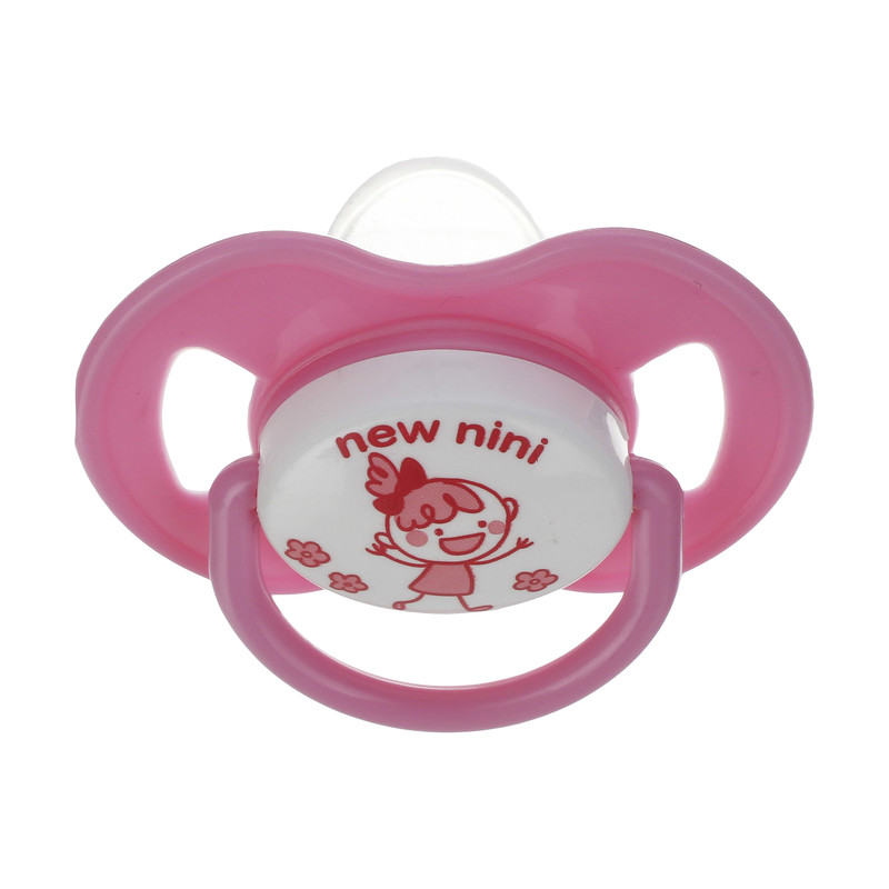 خرید و قیمت پستانک ارتودنسی نیو نی نی طرح دخترانه مدل پروانه ای کد 7021