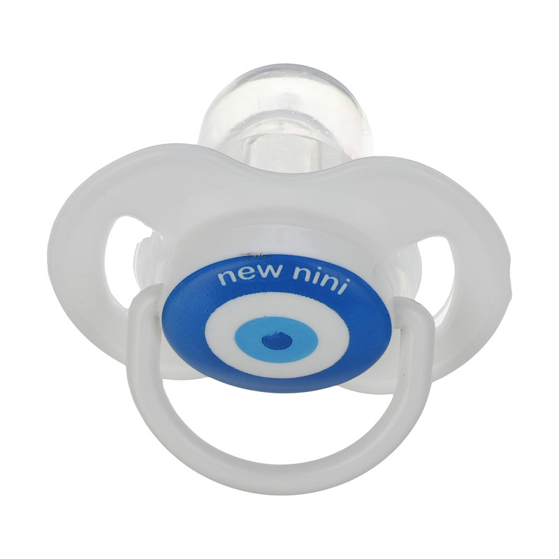 خرید و قیمت پستانک ارتودنسی نیو نی نی مدل پروانه ای طرح چشم نظر کد 7021
