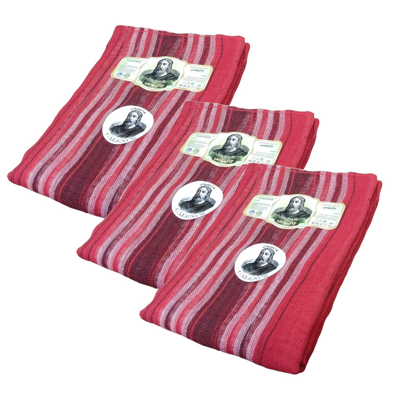 لنگ نظافت خودرو جالینوس مدل دیباج بسته 3 عددی