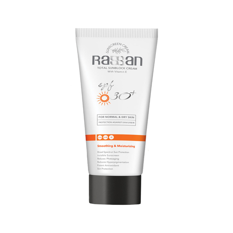 خرید و قیمت کرم ضد آفتاب بدون رنگ راسن SPF 30 مدل spectrun مناسب پوستهای معمولی حجم 40 میلی لیتر